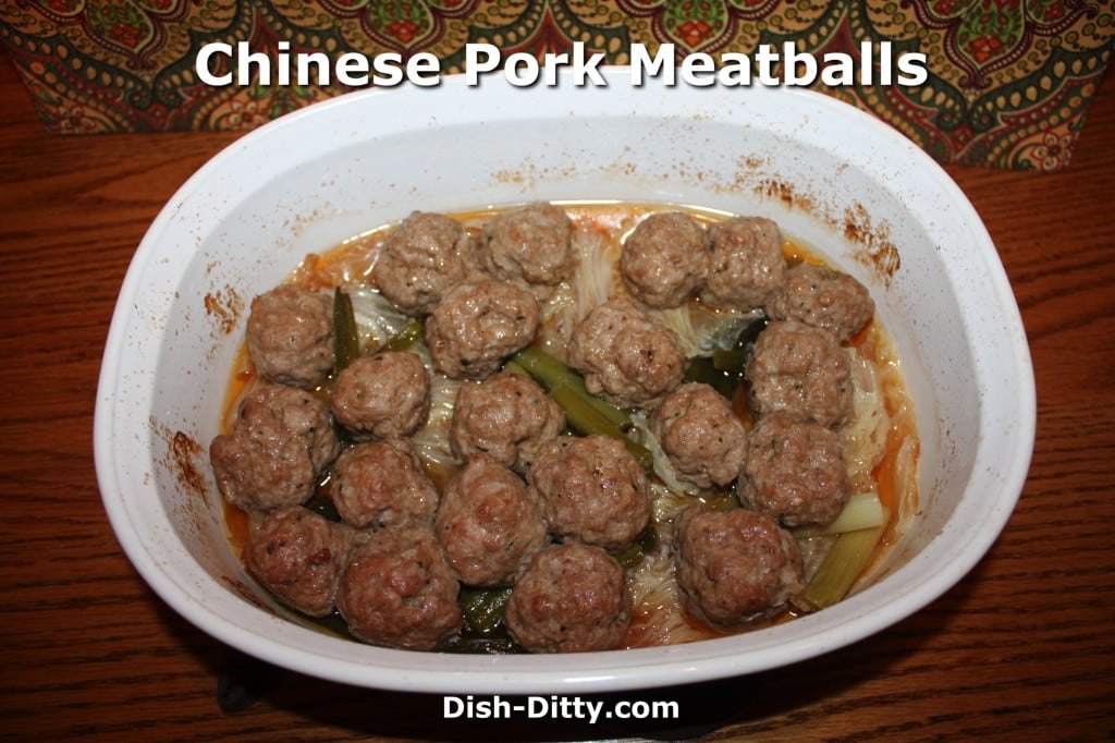 Chinese Pork Meatballs With Cabbage Recipe – Dish Ditty Recipes