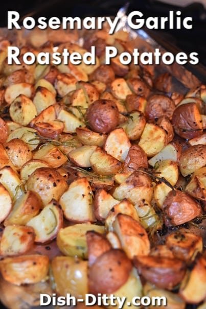 Rosemary Garlic Roasted Potatoes Recipe – Dish Ditty Recipes