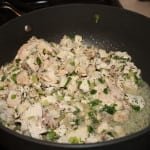 Chicken sauteed