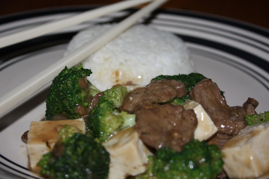 Beef with Tofu and Broccoli