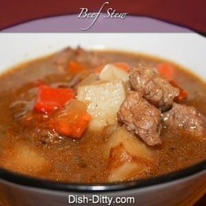 Beef Stew Recipe - Dish Ditty