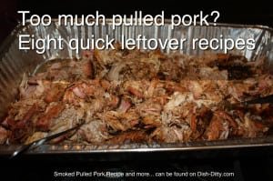 Too much pulled pork? by Dish Ditty