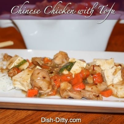 Chinese Chicken with Tofu