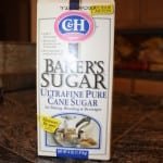 Use Bakers Sugar