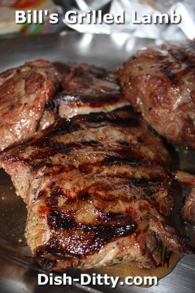 Bill's Grilled Lamb by Dish Ditty Recipes