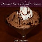 Decadent Dark Chocolate Mousse