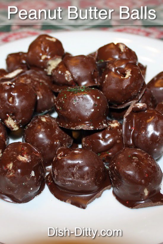 Peanut Butter Balls Recipe by Dish Ditty Recipes