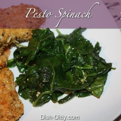 Pesto Spinach