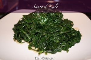Sautéed Kale by Dish Ditty