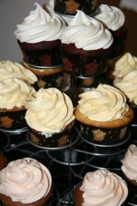 Cupcakes with Grandma's Buttercream Frosting