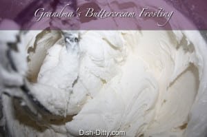 Grandma's Buttercream Recipe