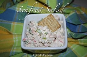 Seafood Salad Recipe by Dish Ditty