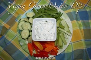 Vegan Green Onion Dip Recipe by Dish Ditty