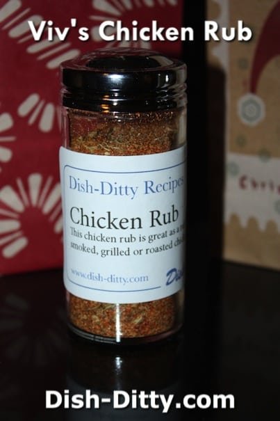 Viv's Chicken Rub Recipe by Dish Ditty Recipes