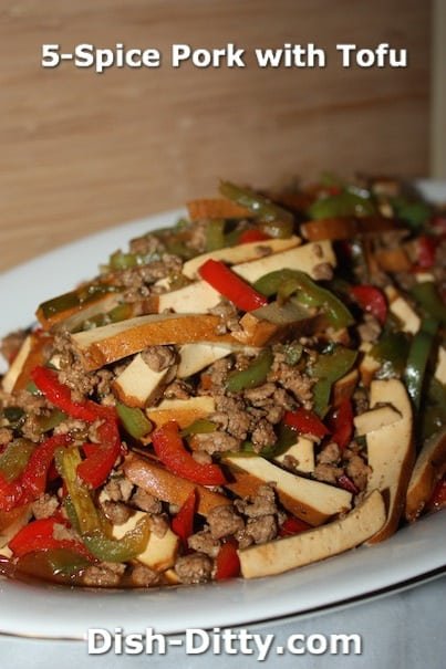 Five Spice Pork with Tofu by Dish Ditty