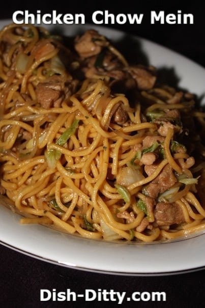 Chicken Chow Mein Recipe by Dish Ditty