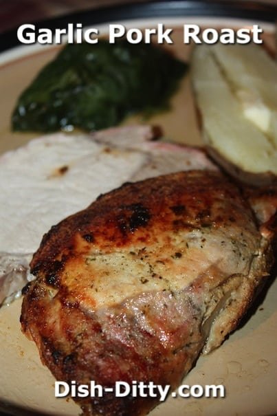 Garlic Pork Roast by Dish Ditty Recipes