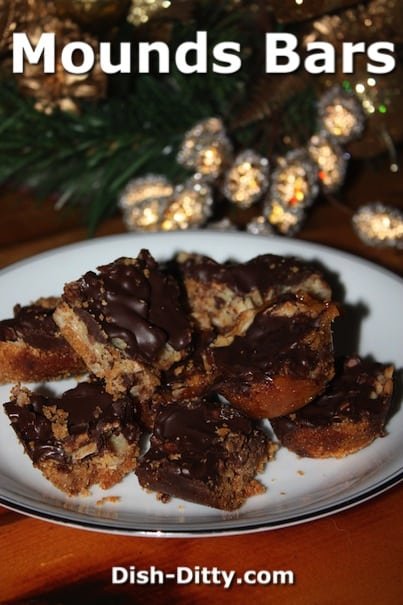 Mounds Bars by Dish Ditty Recipes