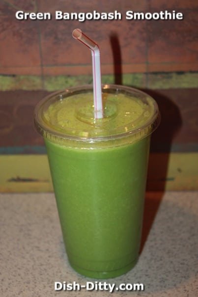 Green Bangobash Smoothie by Dish Ditty Recipes
