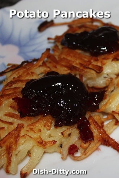 Potato Pancakes by Dish Ditty Recipes