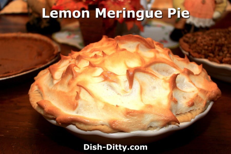 Lemon Meringue Pie Recipe Dish Ditty 2267