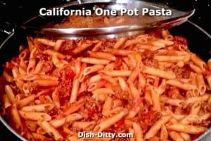 California One Pot Pasta by Dish Ditty Recipes