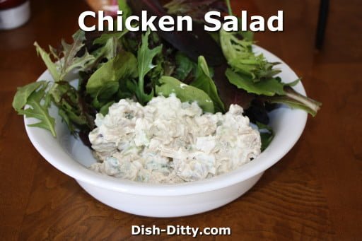 Chicken Salad Recipe - Dish Ditty