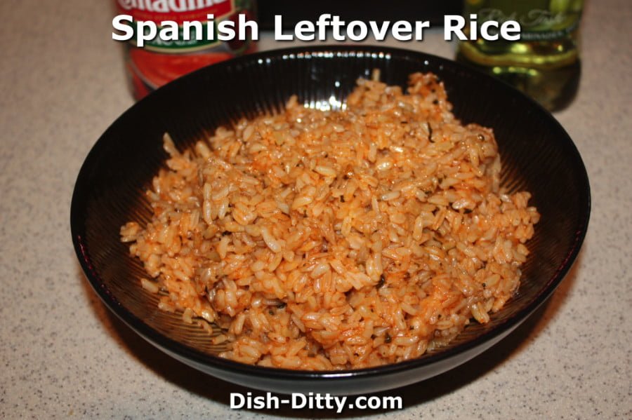 Spanish Leftover Rice Recipe - Dish Ditty