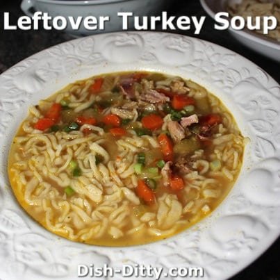 Leftover Turkey Soup