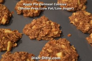 Apple Pie Oatmeal Cookies by Dish Ditty Recipes