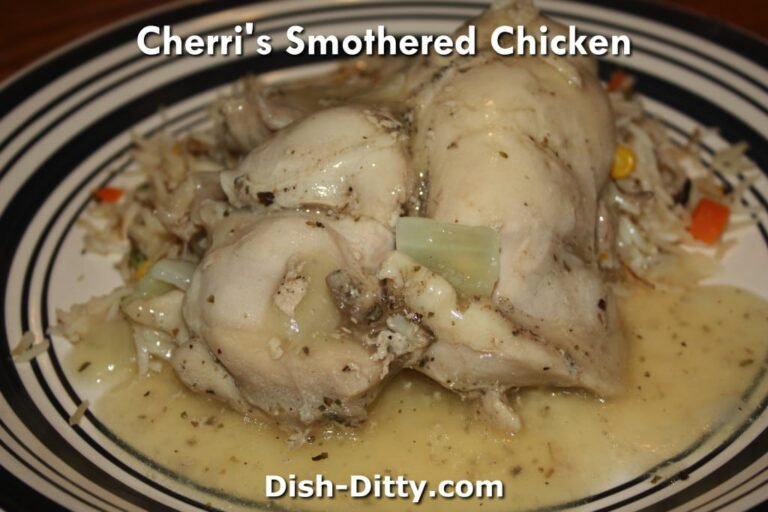 Smothered Chicken Recipe by Dish Ditty Recipes