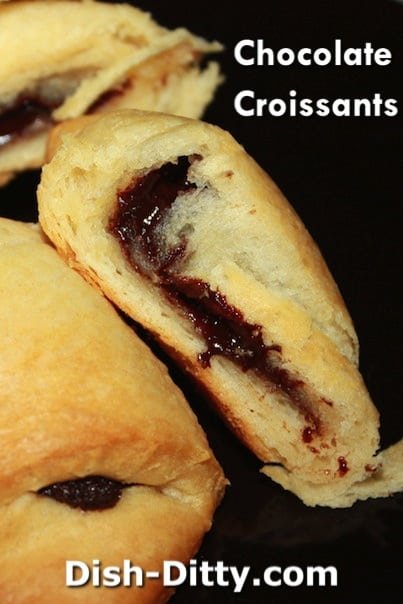 Chocolate Croissants Recipe by Dish Ditty Recipes