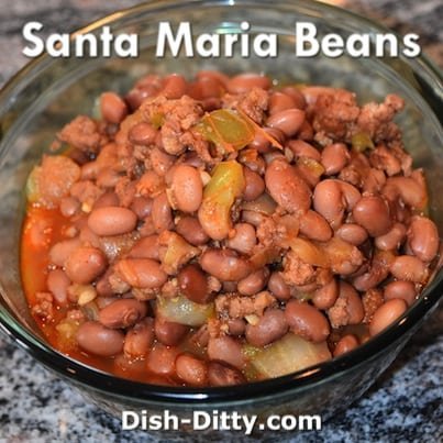 Santa Maria Beans Recipe - Dish Ditty