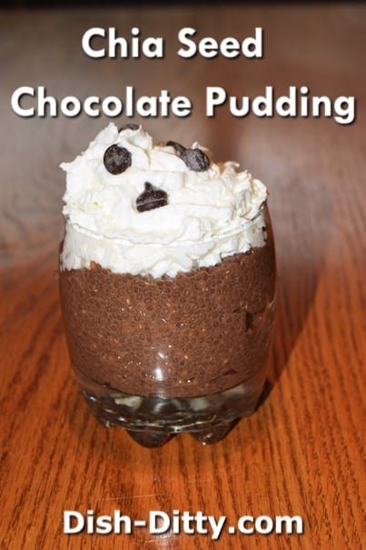 Chia Seed Chocolate Pudding Recipe by Dish Ditty Recipes