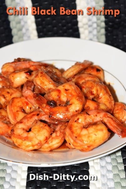 Chili Black Bean Shrimp Recipe by Dish Ditty Recipes