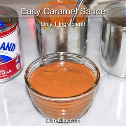 Easy One Ingredient Caramel Sauce