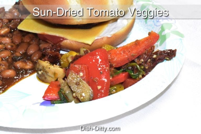 Corina's Sun-Dried Tomato Veggie Medley Recipe by Dish Ditty Recipes