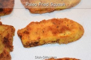 Paleo Fried Squash Recipe by Dish Ditty Recipes