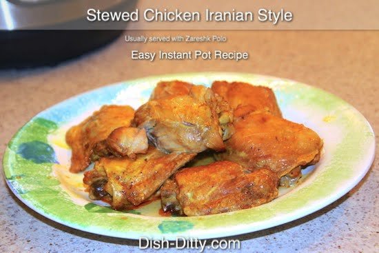 Stewed Chicken Iranian Style Recipe