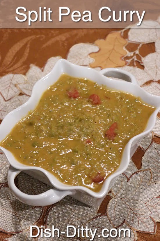 Split Pea Curry Recipe by Dish Ditty Recipes
