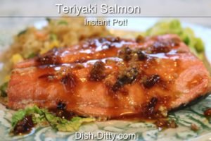 Instant Pot Teriyaki Salmon Recipe by Dish Ditty Recipes