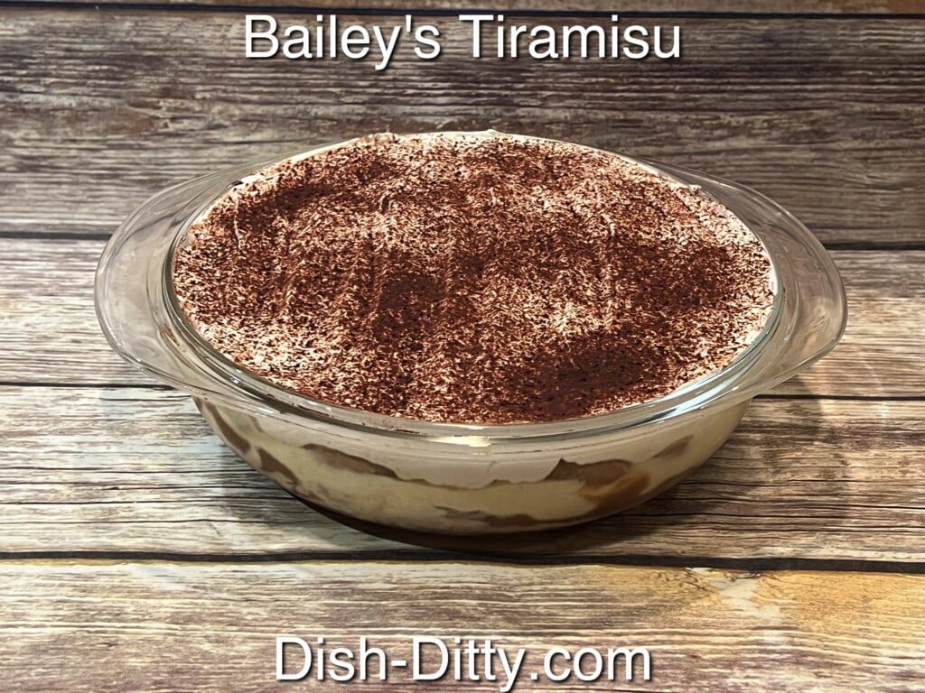 Bailey's Irish Cream Tiramisu Recipe – Dish Ditty