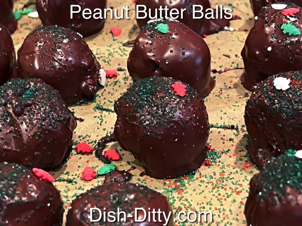 Peanut Butter Balls Recipe - Dish Ditty