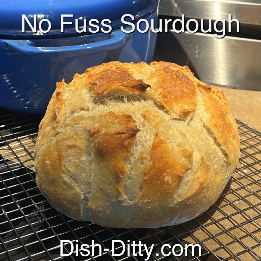 No Fuss Sourdough Bread