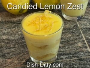 Candied Lemon Zest Recipe